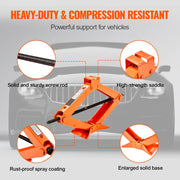 Load image into Gallery viewer, SucceBuy Scissor Jack 2.5 Ton Scissor Car Jack 3.7"-17.1" Lifting Range Scissor Lift Jack Portable Tire Jack for Car Truck SUV