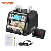 Load image into Gallery viewer, SucceBuy 1200 Pcs/Min Money Counter Business Cash Register Bill Counterfeit Bill Detector by UV/MG/IR/DD Function for Bank Store