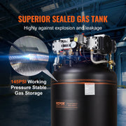 Load image into Gallery viewer, SucceBuy 80 Gallon Air Compressor 6.5HP 145PSI Oil Free Air Compressor Ultra Quiet Compressor for Industrial Sites Auto Repair