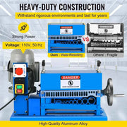 Load image into Gallery viewer, Amocart Electric Wire Stripping Machine 370W 1.5mm-38mm Cable Stripper Peeling 11 Channels & 10 Blades Removing Plastic Rubber