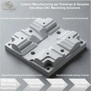 Load image into Gallery viewer, Custom Technical Ceramic CNC Machining, Precision Alumina Zirconia Silicon Carbide Parts Milling Turning Service, MOQ 1pc