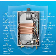 Load image into Gallery viewer, 6L/12L High-Efficiency Electric Water Heater - Instant Hot Water Supply System (Stainless Steel Flue, Copper Heating Element)