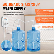 Charger l'image dans la visionneuse de galerie, Amocart 2x5Gal Bottled Water Dispenser Pump System Dispensing System Auto Electric Water Dispenser Double-Pipe Water Jug Pump