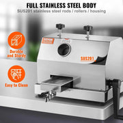 Bild in Galerie-Viewer laden, Amocart Commercial Sugar Cane Juicer 110LBS/H High Output Sugarcane Juicer Machine w/3 Stainless Steel Rollers 2.4" Large Inlet