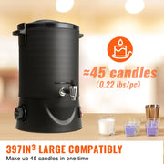 Load image into Gallery viewer, 6.5L 10L Wax Melter for Candle Making Large Electric Wax Melting Pot Easy Pour Spout 9-Level Temperature Control