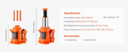 Load image into Gallery viewer, SucceBuy Hydraulic Bottle Jack 20/30/50 Ton Welded Bottle Jack with 3-Section Long Handle, for Car Pickup Truck RV, Auto Repair
