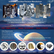 Load image into Gallery viewer, CNC machining parts custom milling turning precision stainless steel aluminum alloy metal components OEM fabrication