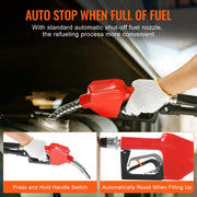 Load image into Gallery viewer, SucceBuy Fuel Transfer Pump 12V DC 10 GPM 1/4 HP Portable Electric Diesel Transfer Pump with Automatic Shut-Off Fuel Nozzle Box - AMOCART
