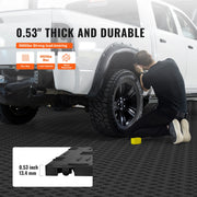 Charger l'image dans la visionneuse de galerie, SucceBuy Garage Tiles Interlocking 12in 25/50Pcs Garage Floor Covering Tiles Non-Slip Double-Sided Texture for Garages Repair
