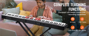 Load image into Gallery viewer, Amocart 88 Key Digital Piano Keyboard Semi Weighted Keys Full Size Electric Portable Keyboard Piano Set 1000Tones for Beginners