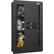Load image into Gallery viewer, SucceBuy Tall Wall Safe 3/4-Tier Hidden Wall Safe w/ Keypad Q235 Cold-Rolled Steel In Wall Safe for Money Jewelry Passport Home