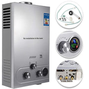 Load image into Gallery viewer, Liquified Natural Gas Water Heater LNG Water Heater 6L/8L/10L/12L/16L/18L 36KW Thermostat Heater Methane Gas Water Heater