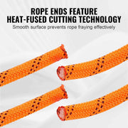 Load image into Gallery viewer, SucceBuy 120ft Dual-Weave Polyester Cord 3/8 1/2 inch 48-Strand Multi-Use Rope Arborist Activities Outdoor Adventures Versatile