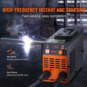 Bild in Galerie-Viewer laden, SucceBuy Stick Welder 140A/160A/200A ARC/Lift TIG 2-IN-1 Welding Machine w/ IGBT Inverter Portable MMA Welder Machine Hot Start