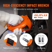 Load image into Gallery viewer, SucceBuy 3T Electric Car Jack Scissor Jack with Electric Impact Wrench 12V Car Jack with Double Saddle for SUV Truck Tire Change - AMOCART