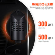 Load image into Gallery viewer, SucceBuy 2KW Diesel Heater 12V/24V All in One Diesel Air Heater W/ RemoteControl Display Screen CO Alarm for Vehicle and Outdoor - AMOCART
