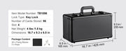 Load image into Gallery viewer, SucceBuy Graded Card Storage Box 4 Slots or 5Slots with Key Lock or Coded Lock Foam Dividers for 96/108/120/162 PSA Graded Cards