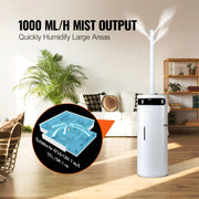 Bild in Galerie-Viewer laden, Amocart Humidifier for Home Large Room Commercial Humidifier for Whole House 16L Water Tank 12h Timer Auto Shut-Off Greenhouse