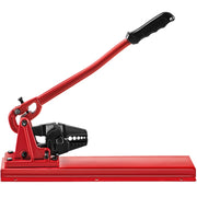 Load image into Gallery viewer, SucceBuy 24in Cutting Bench Type Hand Swager Tool Wire Rope Swaging Machine with Crimper Cable Bolt Cutter Head Copper Sleeves