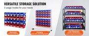 Load image into Gallery viewer, Amocart Storage Bin 24pcs Stackable Organizer Bin 5x4*3inch Freestanding Tiered Shelf for Garage Hanging Stacking Container