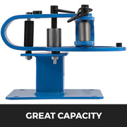 Bild in Galerie-Viewer laden, Amocart Pipe Bender YP-9Manual Bench Steel Tube Bending Kit with 7Dies 1-3inMultifonction Compact Flat Bar Rod Brake Bends Tool
