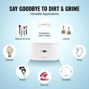 Load image into Gallery viewer, Amocart 650ml Ultrasonic Cleaner Mini Portable Washing Machine Bath Sonic Cleaning for Glasses Home Appliance
