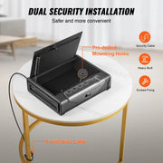 Load image into Gallery viewer, SucceBuy Gun Safe Q235 Steel Pistol Safe 3-Way Quick Access Firearm Case Gun Box Advanced Biometric Technology Travel Gun Safe