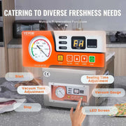 Load image into Gallery viewer, SucceBuy DZ-260A Chamber Vacuum Sealer with 15.7" Sealing Length Kitchen Vacuum Packing Machine for Home Foods Meats Marinades