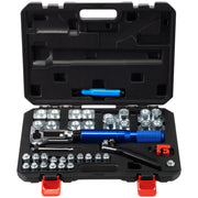 Load image into Gallery viewer, SucceBuy Hydraulic Expanding and Double Flaring Tool 45° Soft HVAC Copper Tube Expander 3/16in to 1/2in Brake Flare Repair Tool - AMOCART