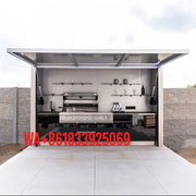 Bild in Galerie-Viewer laden, Luxury Prefabricated Outdoor BBQ Kitchen Pods Modular Stainless Steel Outdoor Kitchen Units for Backyard Patio Garden Cooking