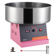 Load image into Gallery viewer, SucceBuy Electric Cotton Candy Machine Candy Floss Maker Commercial Cotton Candy Machine w/ Stainless Steel Bowl and Sugar Scoop - AMOCART