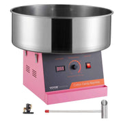 Bild in Galerie-Viewer laden, Amocart Electric Cotton Candy Machine Candy Floss Maker Commercial Cotton Candy Machine w/ Stainless Steel Bowl and Sugar Scoop