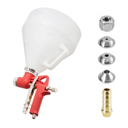 Load image into Gallery viewer, SucceBuy Air Texture Spray Gun 1.45 Gallon Air Hopper Spray Gun Professional Drywall Texture Painting Sprayer with 3 Nozzles - AMOCART