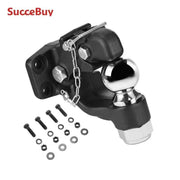 Bild in Galerie-Viewer laden, Amocart 20000/30000Lbs Pintle Hook Trailer Receiver Hooks Combination 2-5/16in Hitch Ball fits 2.5-3in Lunette Ring for Truck