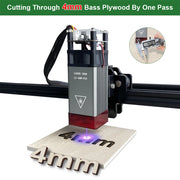 Load image into Gallery viewer, LASER TREE 4w 5W Laser Module 450nm Laser Head Blue Laser for Cnc Laser Engraving Cutting Machine WoodWorking DIY Tools