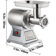 Bild in Galerie-Viewer laden, SucceBuy 122 Kg/H 250 KG/H Electric Meat Mincer Chopper Heavy Duty Food Processors Kitchen Appliances Commercial Grinder Machine