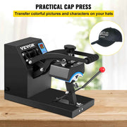 Charger l'image dans la visionneuse de galerie, Amocart Hat Cap Heat Press 5.5 x 3.5 inch Heat Transfer Stamping Sublimation Machine Digital Display Clamshell DIY Advertising