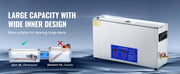 Load image into Gallery viewer, SucceBuy 10L Ultrasonic Cleaner 300W 40kHz Professional Ultrasound Cleaning Machine with Timer & Heater for Gun Automotive Parts