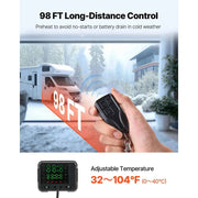 Load image into Gallery viewer, SucceBuy 8KW Diesel Air Heater DC12-24V Diesel Parking Heater with Remote Control Voice Announcement Car Heater Fit for RV Truck