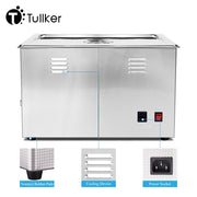 Load image into Gallery viewer, 30L Industrial Ultrasonic Cleaner Sonic Equipment Metal DPF Engine Parts Oil Degreaser Ultrasound Cleaning Machine Bath Tank