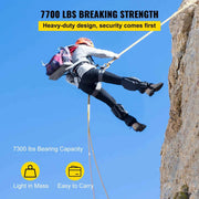 Load image into Gallery viewer, SucceBuy Twin Sheave Block & Tackle 2/5-1/2in 100Ft Braid Rope 35KN 7700LBS Lifting Trellis Rigging Cargo Slings for Garage
