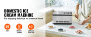 Load image into Gallery viewer, Amocart Automatic Ice Cream Maker with Built-in Compressor 2 Quart No Pre-freezing Fruit Yogurt Machine Electric Sorbet Maker