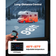 Bild in Galerie-Viewer laden, SucceBuy 8KW Diesel Heater DC 12V/24V All in One Portable Diesel Air Heater Car Heater with LCD Display Low Noise ,for Vans RVs