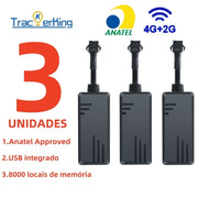 Load image into Gallery viewer, TrackerKing 3pieces J16 4G Vehicle GPS Tracker CAT1 ACC Relay 2G Battery Car Bus Truck Motorcycle GT06 CRX3 Protocol
