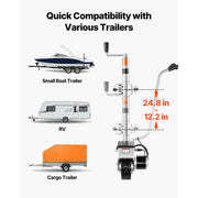 Load image into Gallery viewer, Amocart Electric Trailer Dolly 5500 lbs Towing Capacity 380W with 23 ft/min Moving Speed Adjustable Height For Caravan Boat