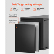 Bild in Galerie-Viewer laden, Amocart Metal Wall Cabinet 30x12x14in Floating Garage Tool Cabinet with Up-Flip Door 120 lbs per Shelf Fit for Garage Basement