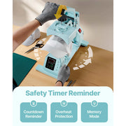 Load image into Gallery viewer, SucceBuy Hat Heat Press Machine with 2/4pcs Interchangeable Platens Precise Temperature and Time Control Hat Heat Press
