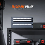 Load image into Gallery viewer, Amocart Steel Drill Dispenser Organizer Cabinet Storage Drill Bit Dispenser Cabinet Three-Drawer Drill Bit Organizer Cabinet