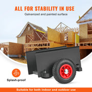 Load image into Gallery viewer, SucceBuy 600 lbs Panel Slab Dolly Terrain Moving Cart with Pneumatic Wheels Adjustable Clamp for Drywall Sheet Material Handling - AMOCART