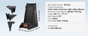 Load image into Gallery viewer, Amocart Ladder Levler 380lbs Load PP Ladder Leveling Tool Pitch Hopper Stair Ladder Stabilizer with Storage Easy to Use Stable